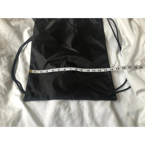 Balenciaga Black Nylon Logo Drawstring Dust Bag/Backpack - Picture 3 of 4